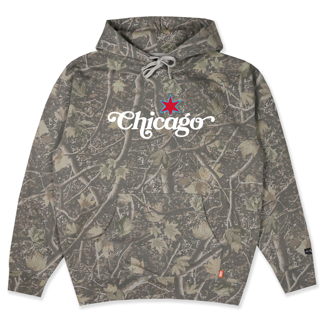 CHICAGO PULLOVER HOODIE - TREE CAMO