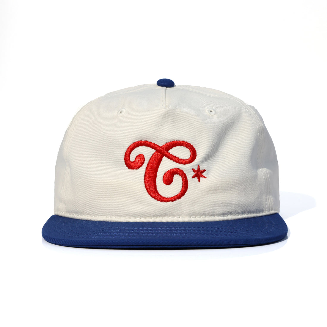 CHICAGO SNAPBACK HAT - CREAM/ROYAL