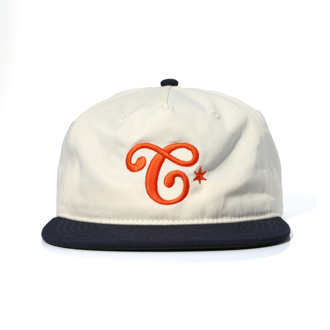 CHICAGO SNAPBACK HAT - CREAM/MIDNIGHT