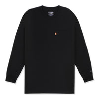 DAILY POCKET L/S SHIRT - BLACK