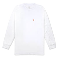 DAILY POCKET L/S SHIRT - WHITE