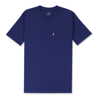 DAILY POCKET T-SHIRT - COBALT
