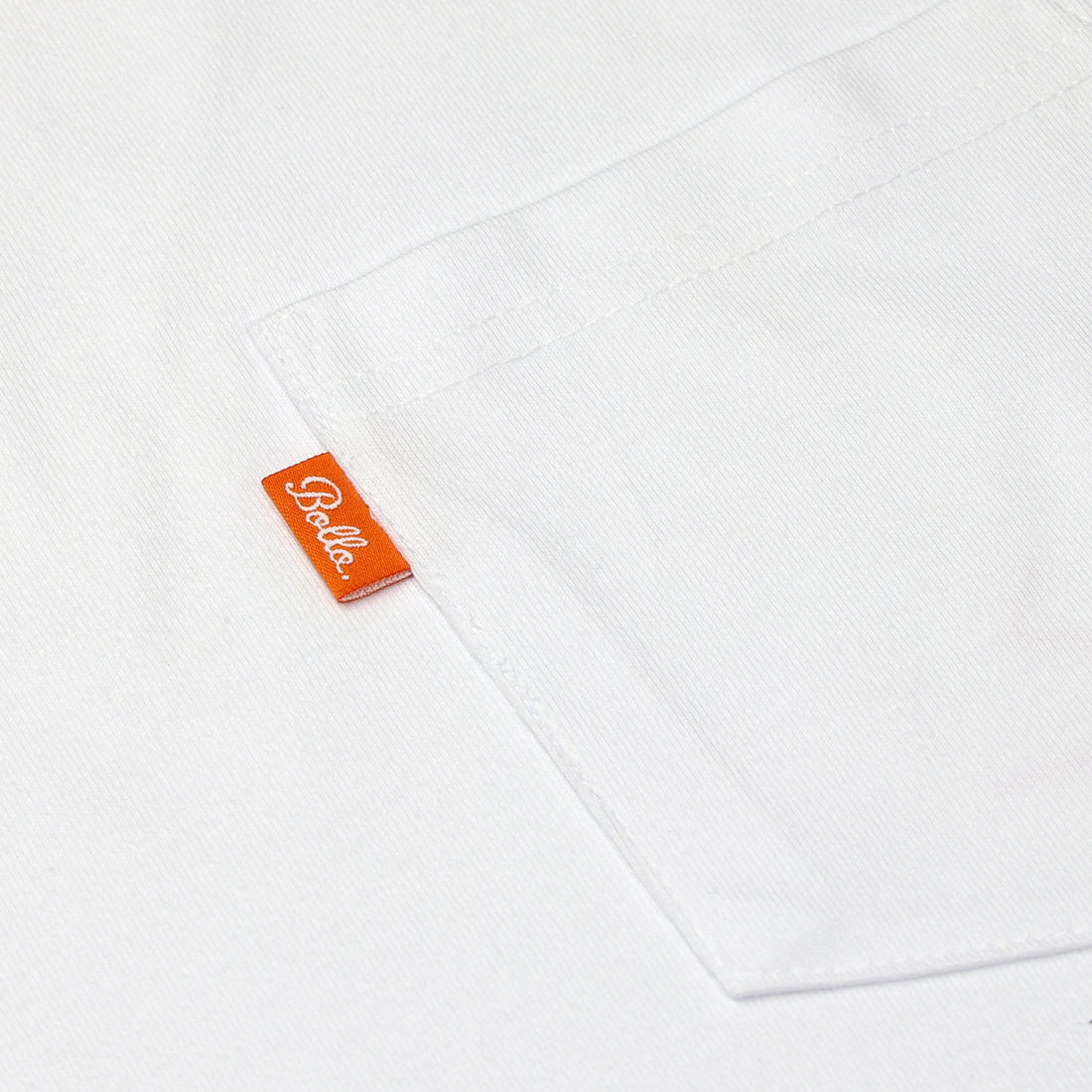 DAILY POCKET L/S SHIRT - WHITE