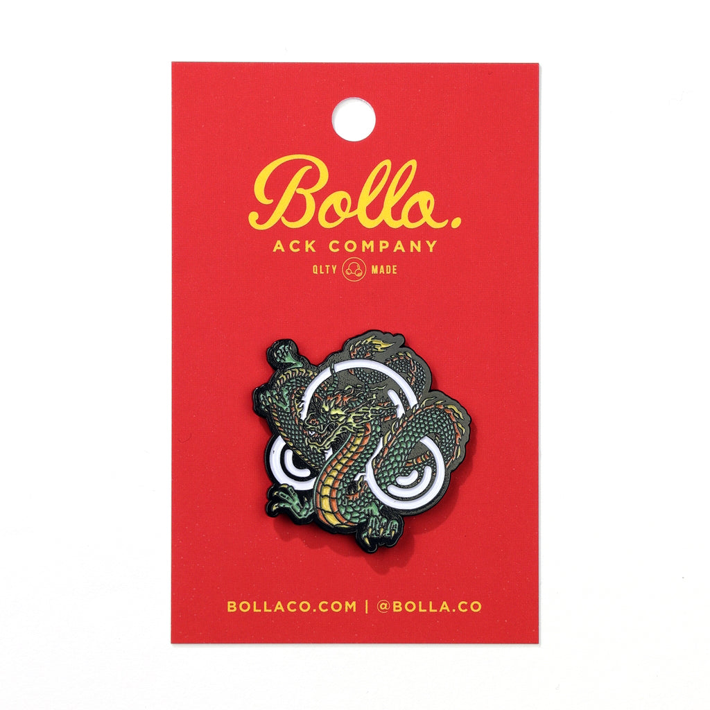 DRAGON PIN - BLACK