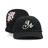 LA POLO HAT - BLACK/BLOSSOM