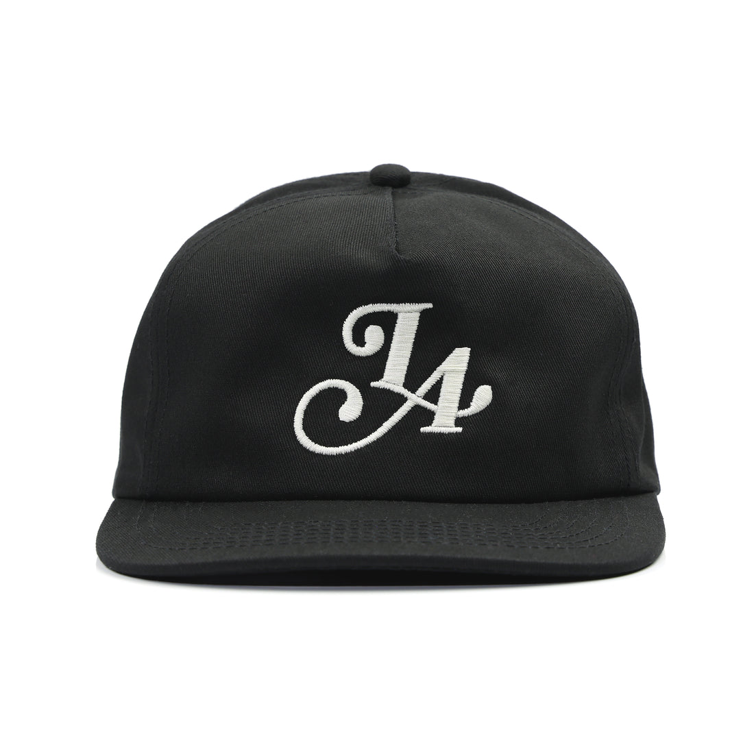 LA SNAPBACK HAT - BLACK/BLOSSOM
