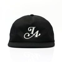 LA SNAPBACK HAT - BLACK