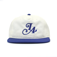 LA SNAPBACK HAT - CREAM/ROYAL