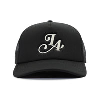 LA TRUCKER HAT - BLACK