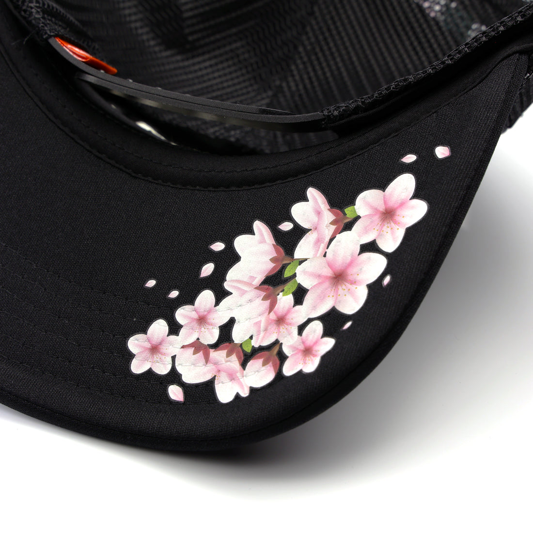 LA TRUCKER HAT - BLACK/BLOSSOM