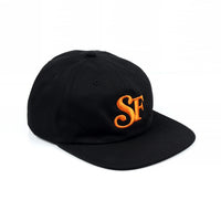 SF POLO HAT - BLACK/ORANGE