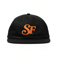 SF POLO HAT - BLACK/ORANGE