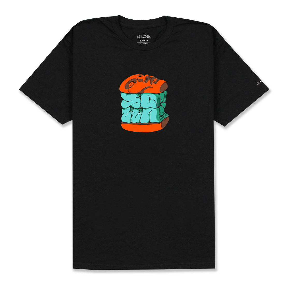 STACK T-SHIRT - BLACK