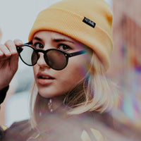 DAILY FOLD BEANIE - GOLD