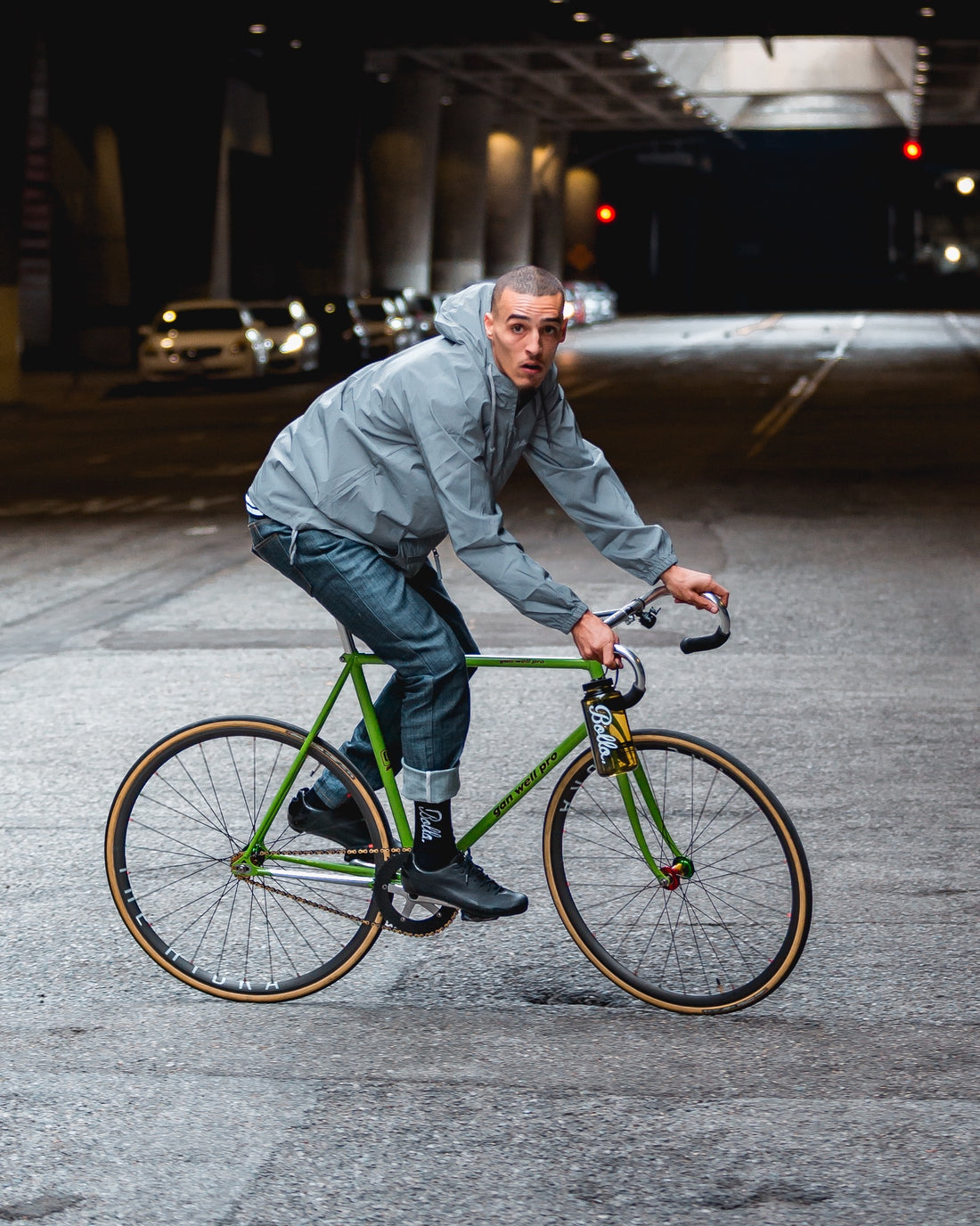 MOTION REFLECTIVE ANORAK JACKET - GREY