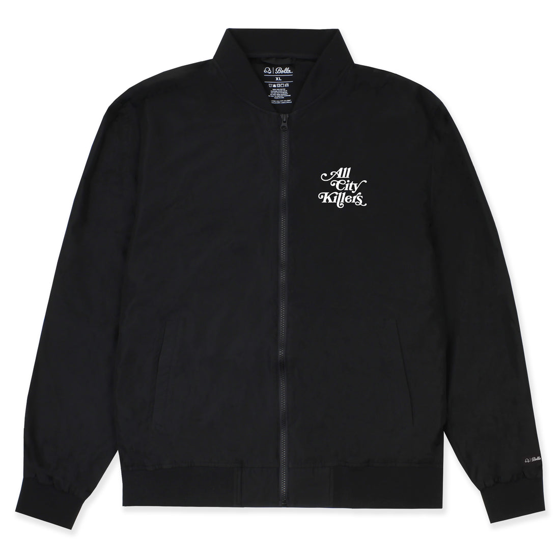 ACK BOMBER JACKET - BLACK
