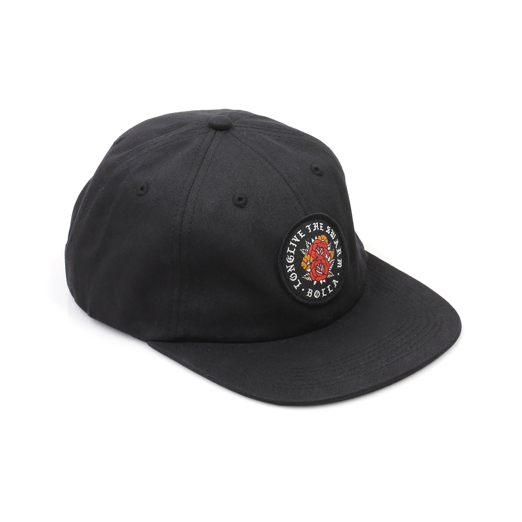 BLOOM POLO HAT - BLACK