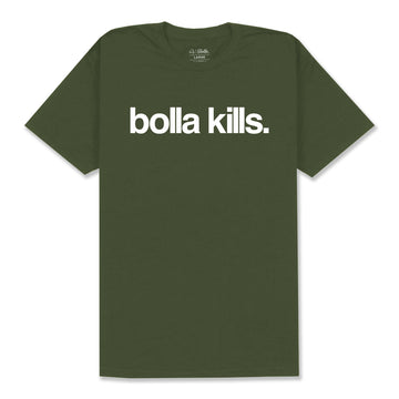 BOLLA KILLS T-SHIRT - OLIVE