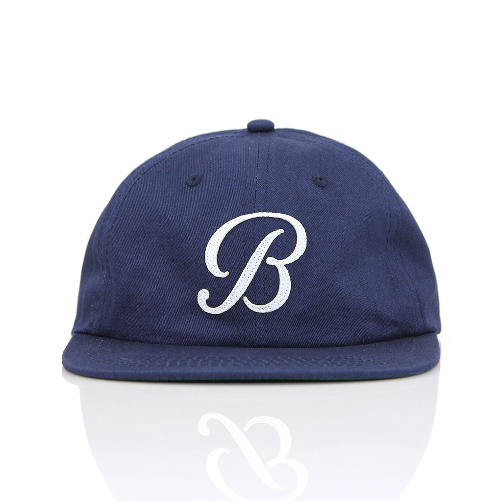 B POLO HAT - NAVY/WHITE