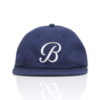 B POLO HAT - NAVY/WHITE