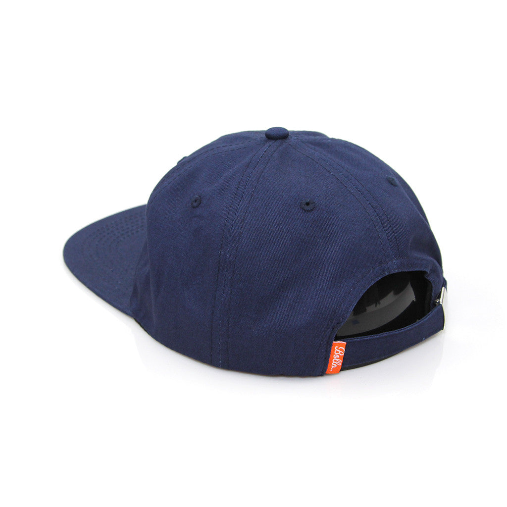 B POLO HAT - NAVY/WHITE