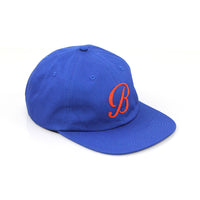 B POLO HAT - ROYAL/ORANGE