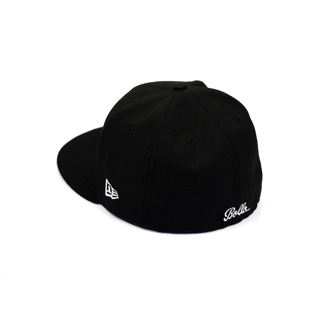 BUBBLE LOGO 59FIFTY NEW ERA FITTED HAT - BLACK