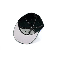 BUBBLE LOGO 59FIFTY NEW ERA FITTED HAT - DARK GREEN