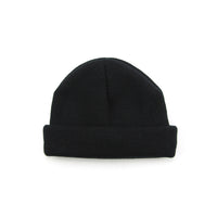 DAILY FOLD BEANIE - BLACK