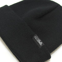 DAILY FOLD BEANIE - BLACK