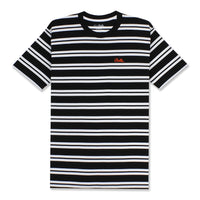 DAILY STRIPE T-SHIRT - BLACK/WHITE