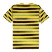 DAILY STRIPE T-SHIRT - GOLD/BLACK