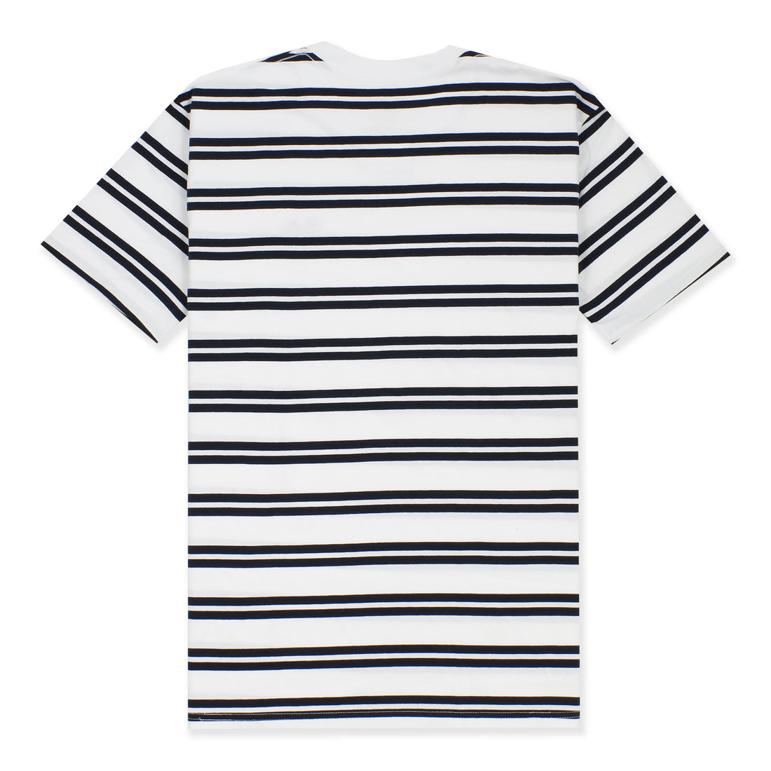 DAILY STRIPE T-SHIRT - WHITE/NAVY