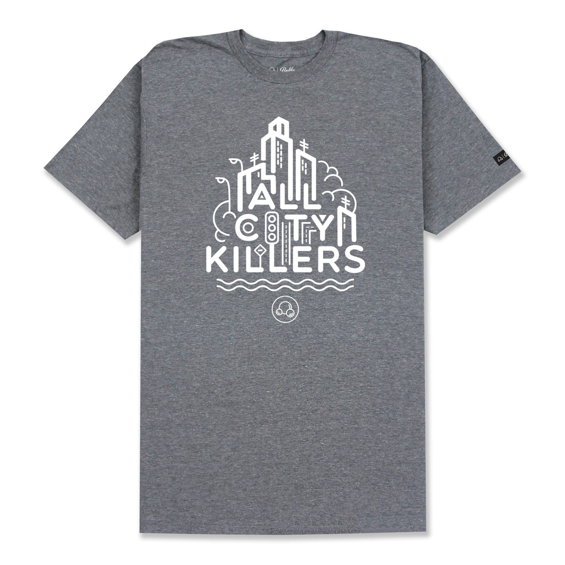 DOWNTOWN T-SHIRT - HEATHER GREY