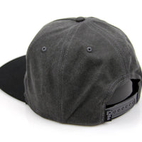 DREAMER CREST SNAPBACK HAT - WASHED BLACK