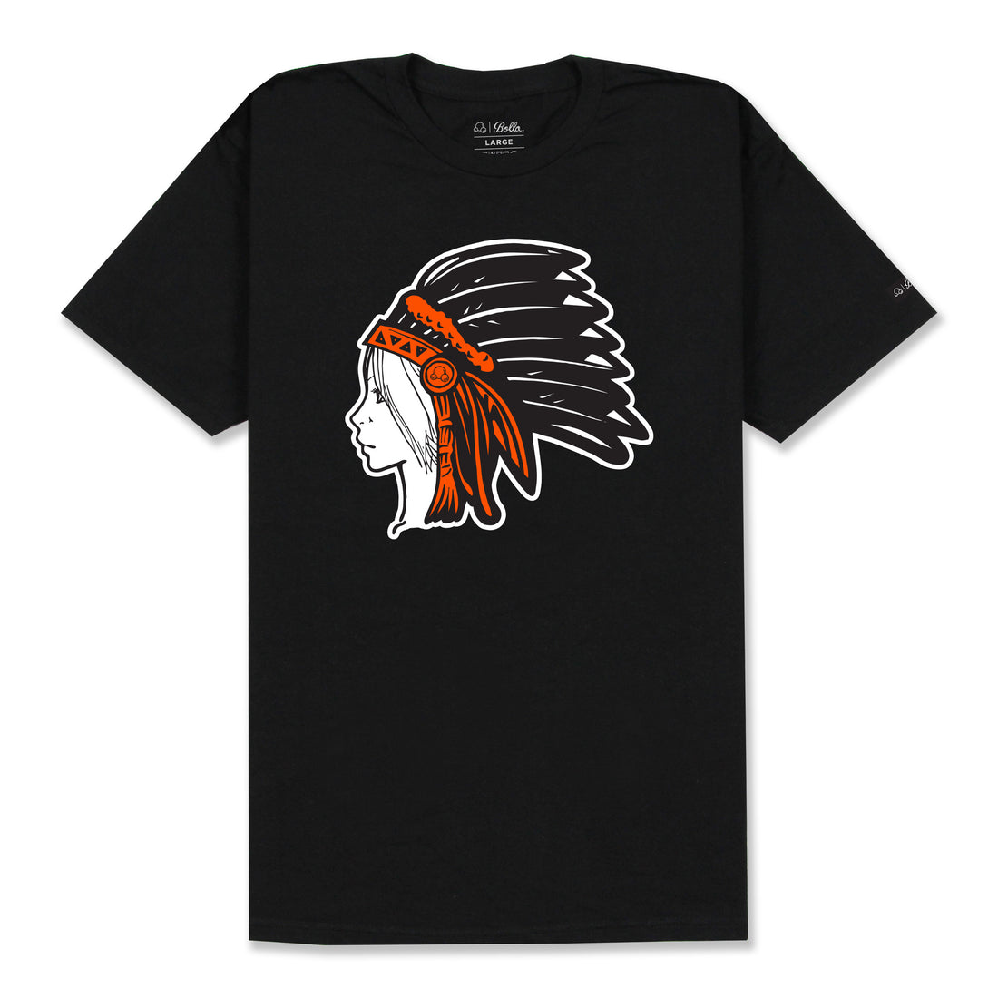 DREAMER T-SHIRT - BLACK/ORANGE