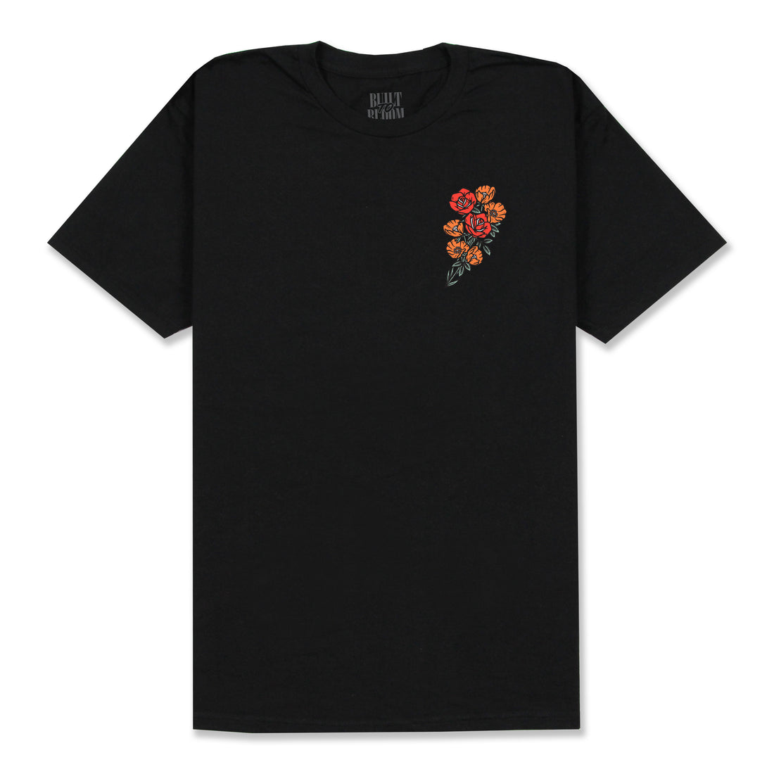 DUALITY T-SHIRT - BLACK (BUILT TO BLOOM)