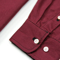 EVERYDAY L/S SHIRT - BURGUNDY