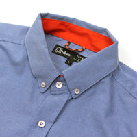 EVERYDAY S/S (TWO-TONE) SHIRT - BLUE