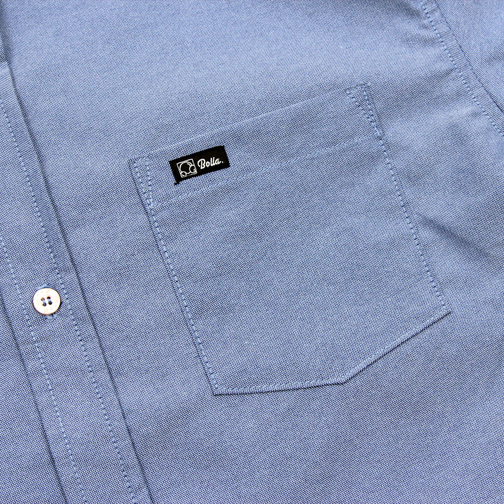 EVERYDAY S/S (TWO-TONE) SHIRT - BLUE