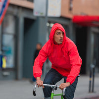 MOTION REFLECTIVE ANORAK JACKET - RED