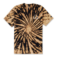 INSIGNIA BLEACHED T-SHIRT - BLACK TIE DYE