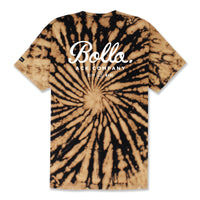 INSIGNIA BLEACHED T-SHIRT - BLACK TIE DYE