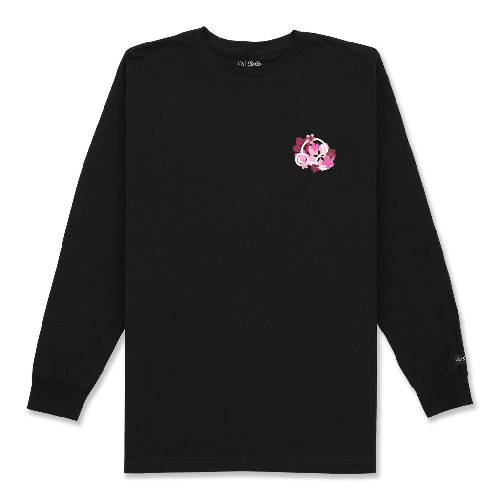 INSIGNIA BLOSSOM L/S SHIRT - BLACK