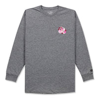 INSIGNIA BLOSSOM L/S SHIRT - HEATHER GREY