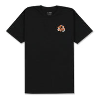 INSIGNIA POPPY T-SHIRT - BLACK