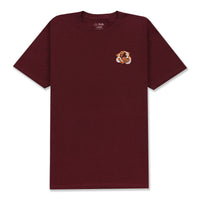 INSIGNIA POPPY T-SHIRT - BURGUNDY