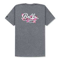 INSIGNIA BLOSSOM T-SHIRT - HEATHER GREY