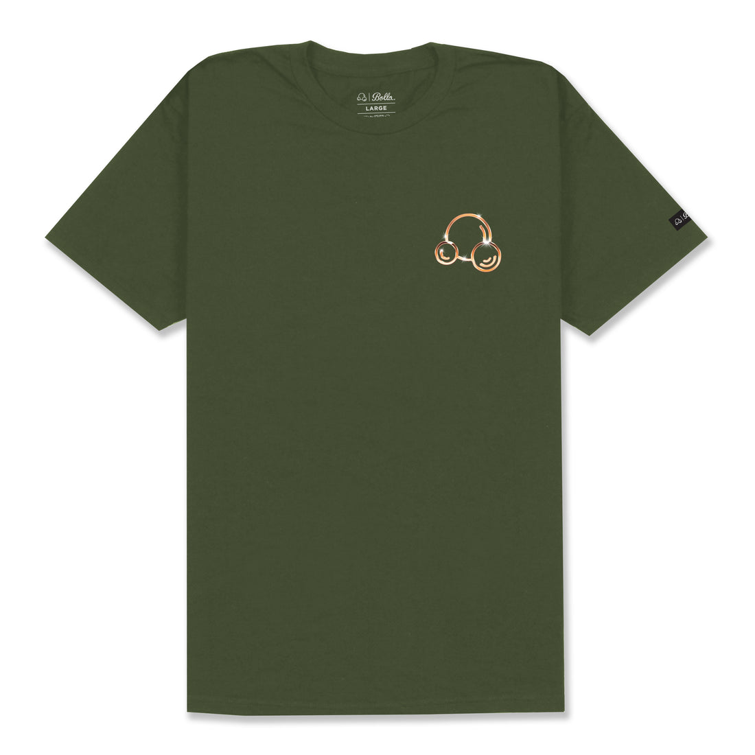 INSIGNIA CHROME T-SHIRT - OLIVE