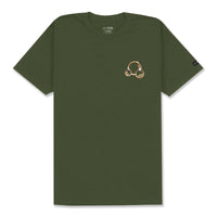 INSIGNIA CHROME T-SHIRT - OLIVE